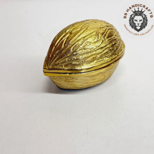 Metal Almond Shape Box
