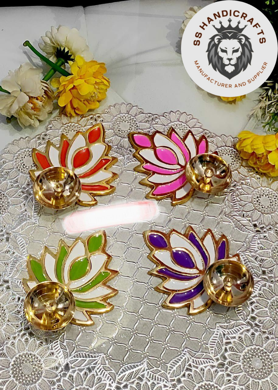 Leaf diya